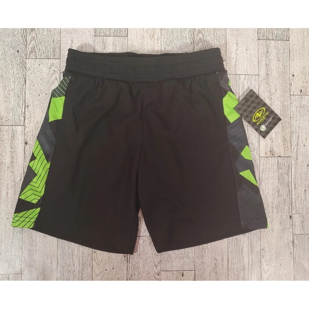 Athletic Works Boys XS (4-5) Black DriWorks Moisture Wicking NEW